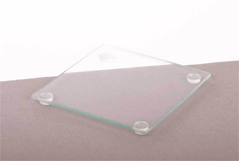 Glazen - vierkant, 9,5 9,5 cm online kopen | Aduis