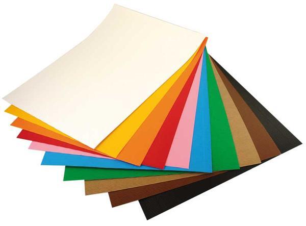 Mantel gids Pijl Kleurrijk golfkarton verpakking in 10 verschillende kleuren, afmeting: 50 x  70 cm. online kopen | Aduis