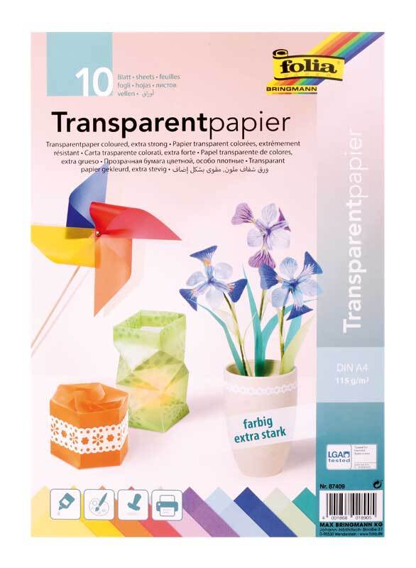 proza leerplan Leerling Transparant papier - 50 x 70 cm, 100 vel, gekleurd online kopen | Aduis