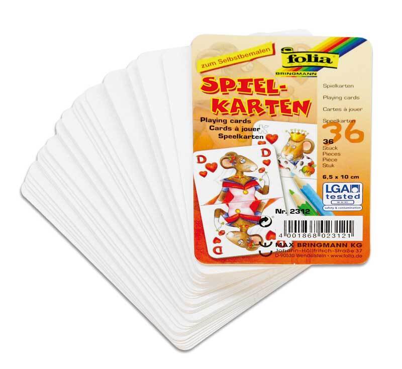Blanco speelkaarten 6,5 x 10 cm, 36 kaarten online kopen Aduis