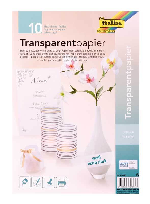 afbetalen Loodgieter bijeenkomst Transparant papier - A4, 10 vellen, transparant online kopen | Aduis