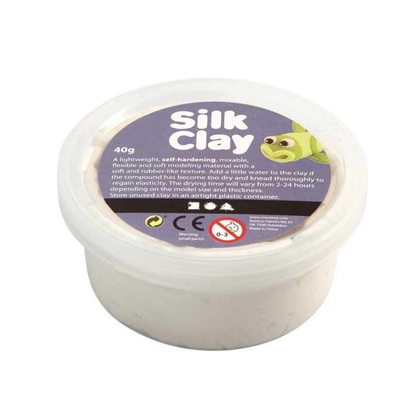 Silk Clay&#xAE; 40 g, wit