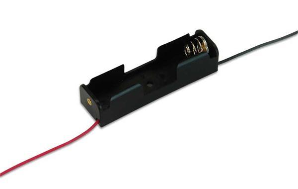 Aas Wrijven sieraden Batterijhouder, 1x mignon AA 1,5 V met kabel online kopen | Aduis