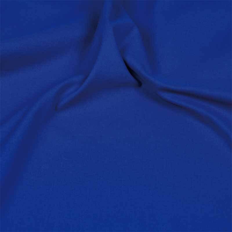 Katoenen stof - effen, blauw online kopen Aduis