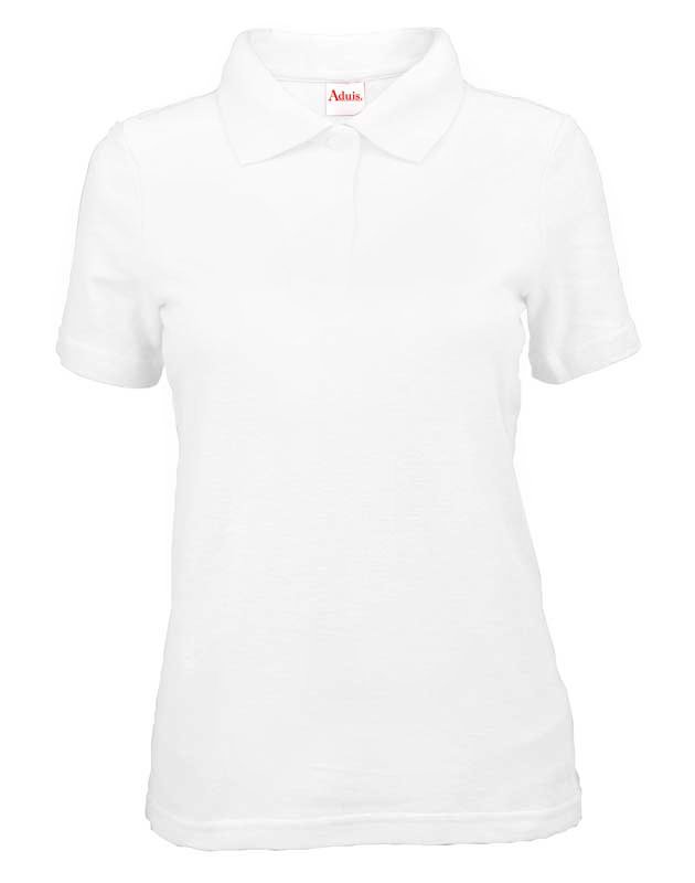 Poloshirt dames - wit, online kopen |