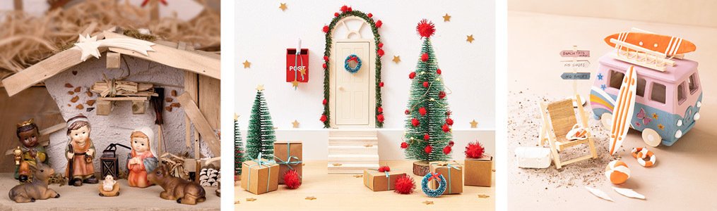 Modelbouw - Kerststallen - Miniaturen